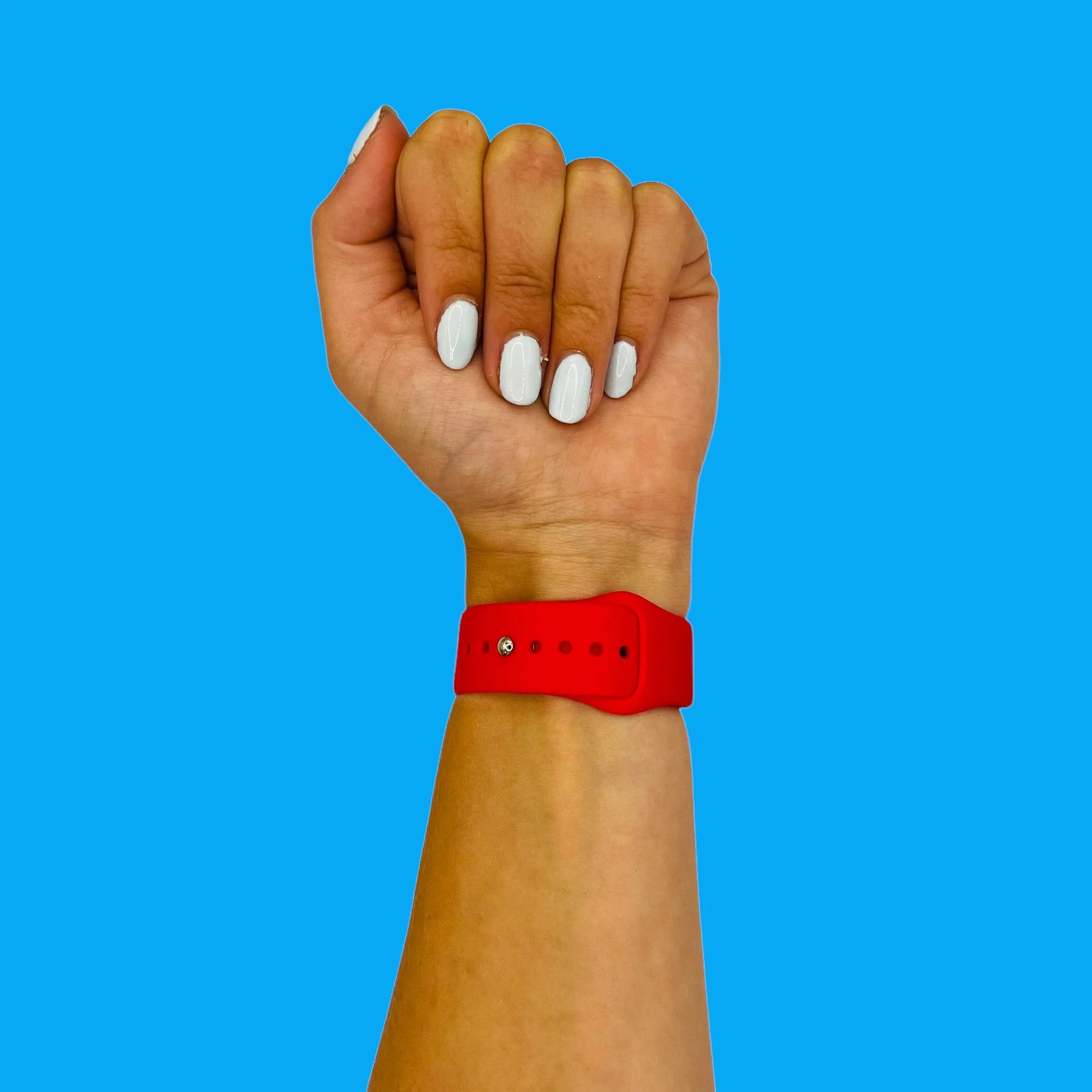 Silicone Button Style Watch Straps Compatible with Samsung Gear S2