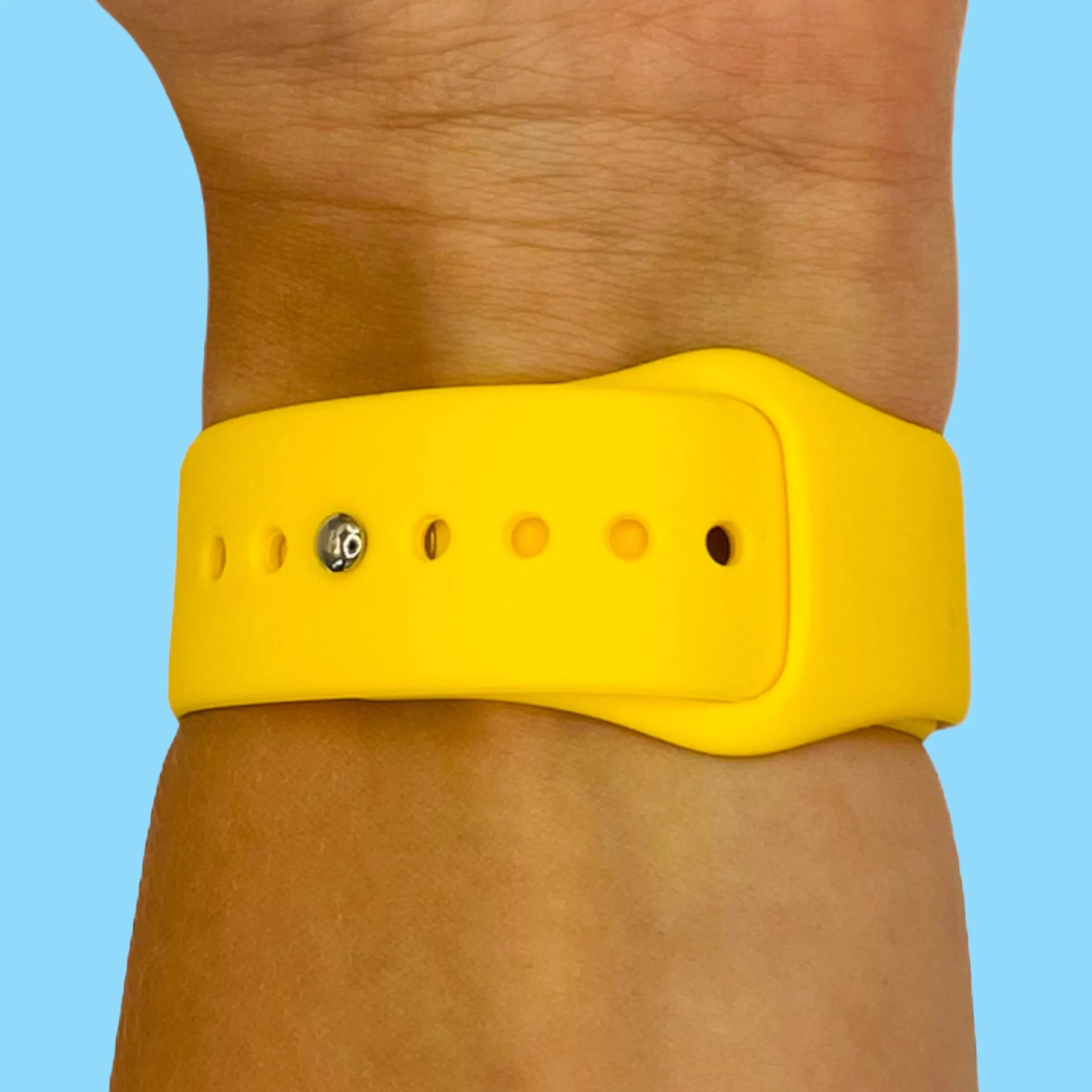 Silicone Button Style Watch Straps Compatible with Samsung Gear S2