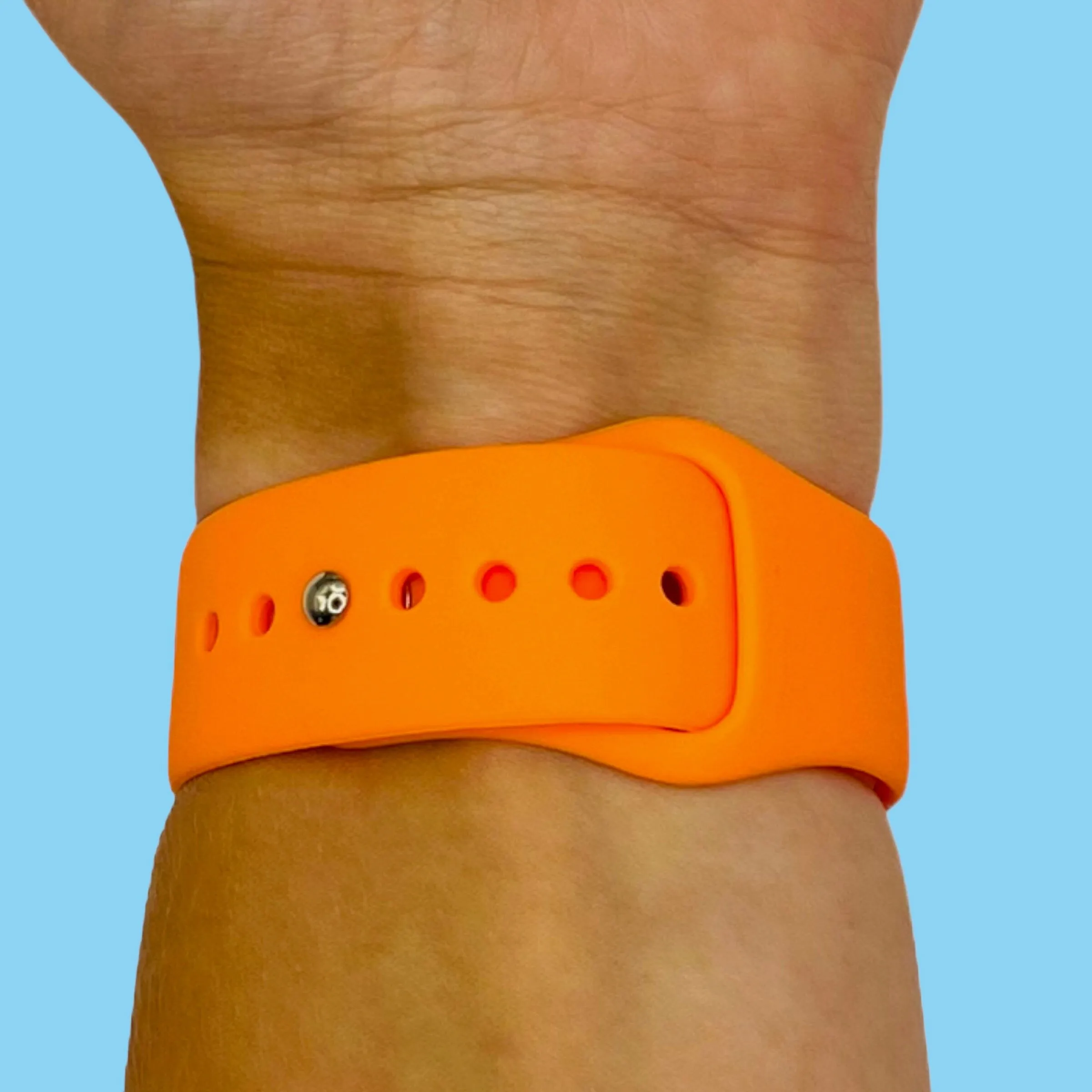 Silicone Button Style Watch Straps Compatible with Samsung Gear S2