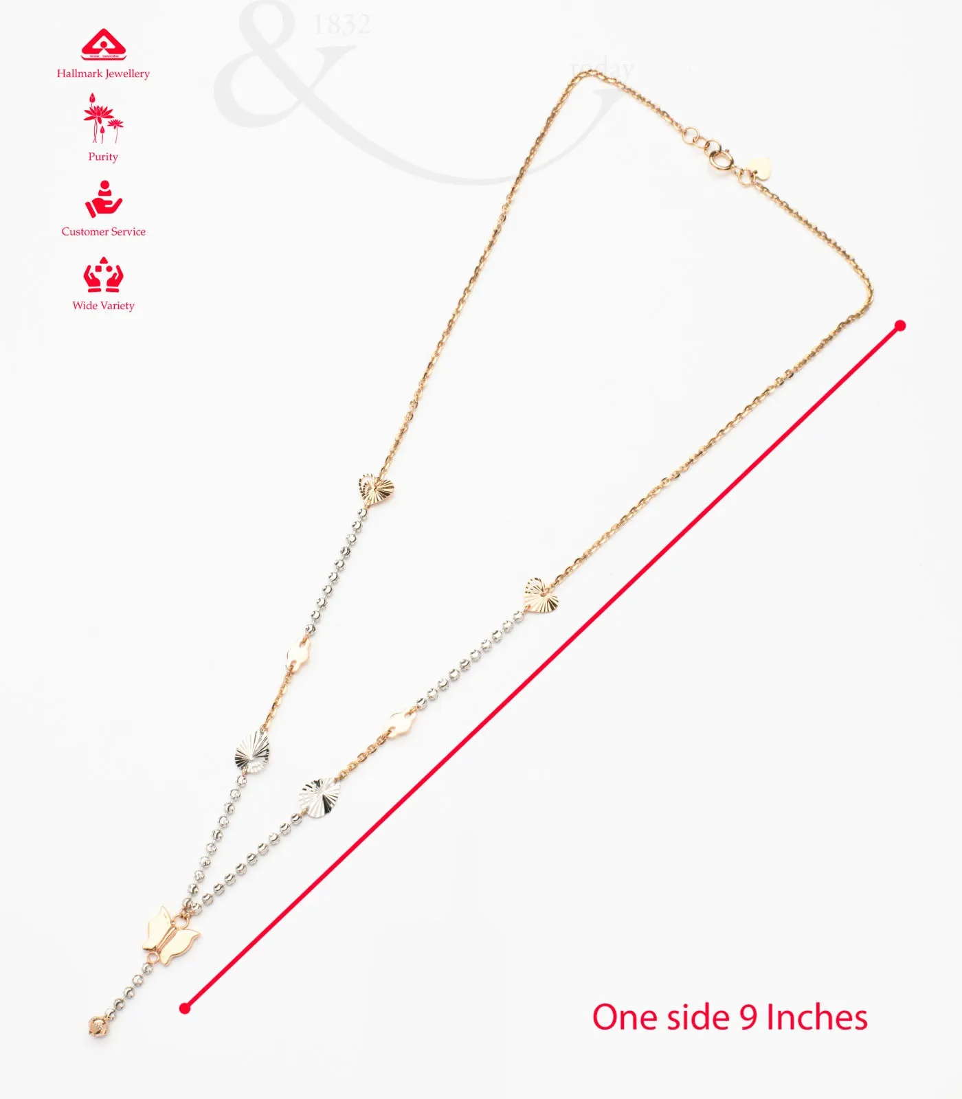 Trendy Butterfly chain