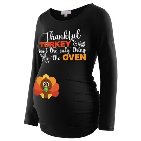 Turkey isn't the only thing in the oven thanksgiving pregnancy announcement shirt, thanksgiving maternity shirt