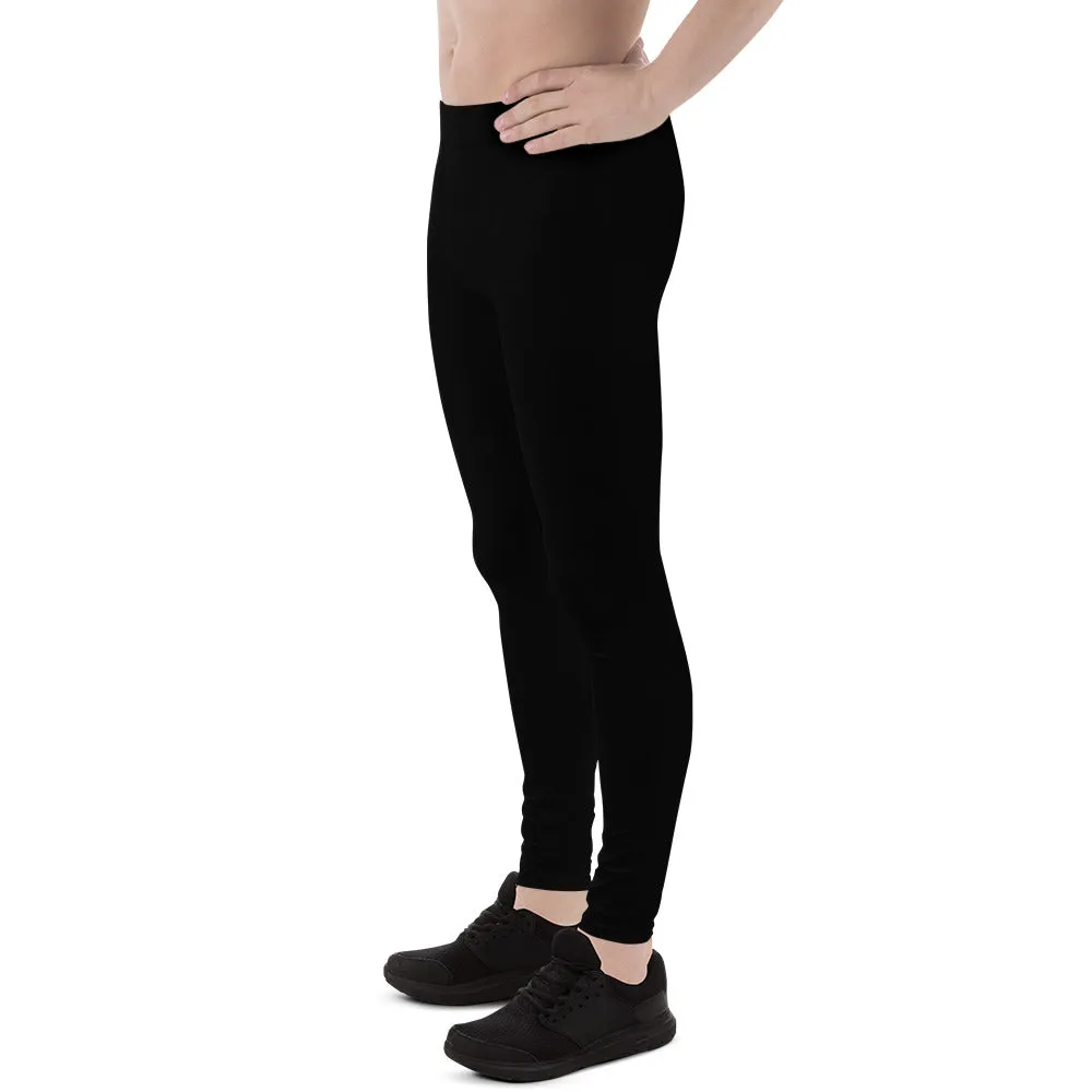 USA Flag (gray) - Men's Leggings