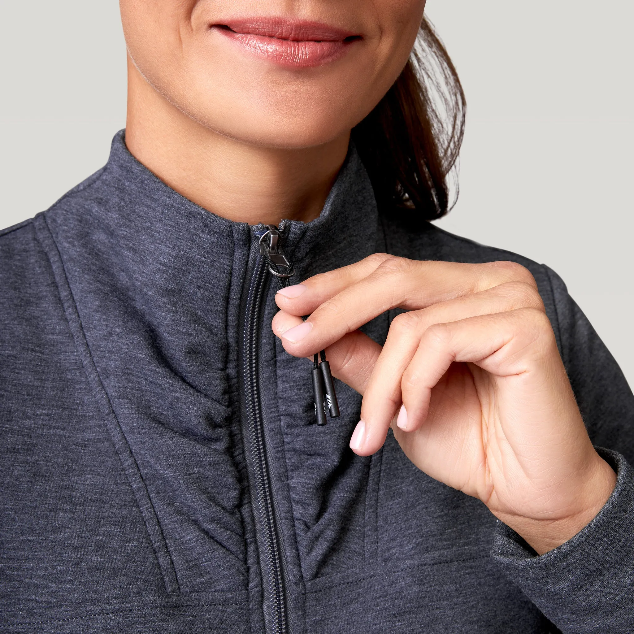 Women's Luxe Fleece Funnel Neck Jacket