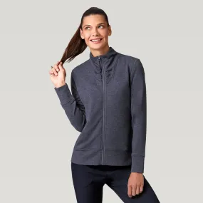 Women's Luxe Fleece Funnel Neck Jacket