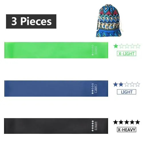 Yoga Resistance Bands Sets Sport Training Gum Gym Band Loops Exercise Fitness Rubber Elastic Bands Crossfit Workout expander